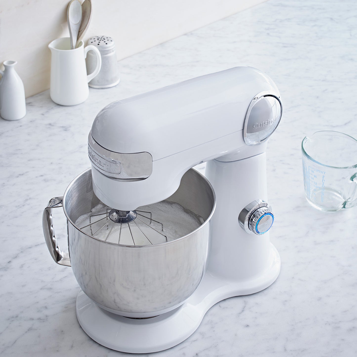 Cuisinart Köksmaskin 5,2l 500Watt Vit Metall-Scandikitchen