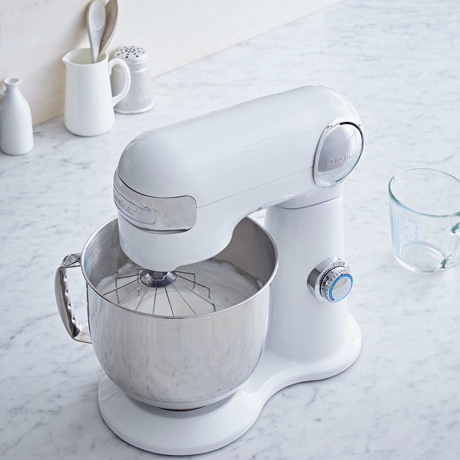 Cuisinart Köksmaskin 5,2l 500Watt Vit Metall-Scandikitchen