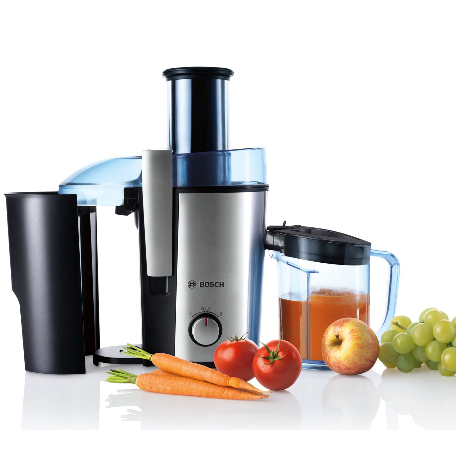 Bosch VitaJuice 3 MES3500 råsaftcentrifug 700 W Blå-silver-Scandikitchen