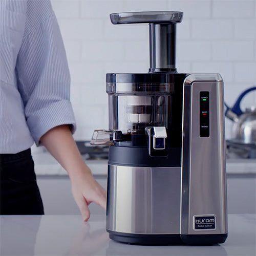 Hurom HZ-SBE17 Slow Juicer Silver-Scandikitchen